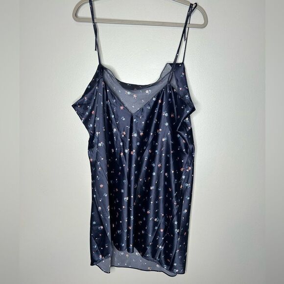 Parade Midnight Blooms Mini Slip Dress - Picture 3 of 5